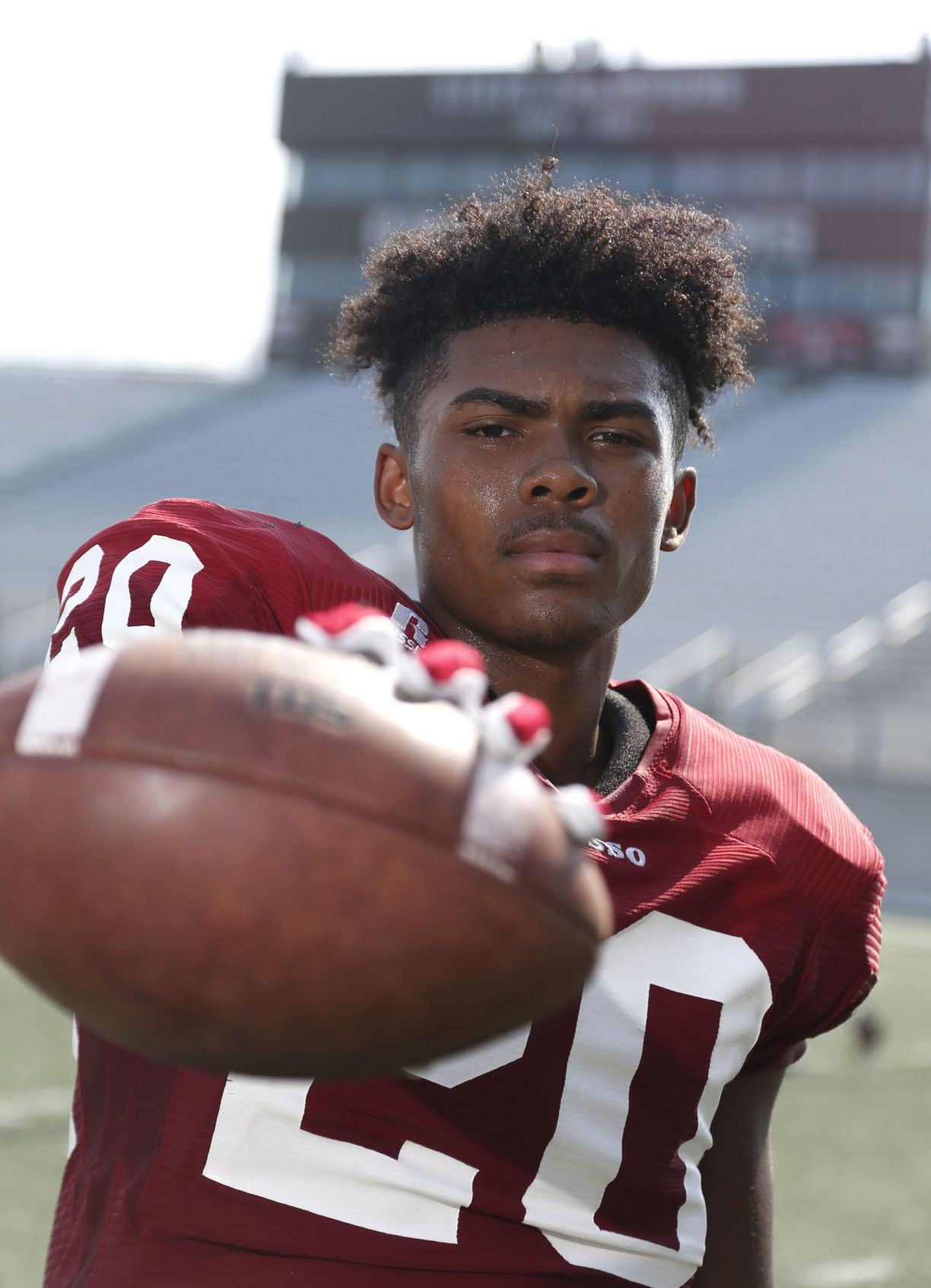 Owasso running back Isaiah Jacobs